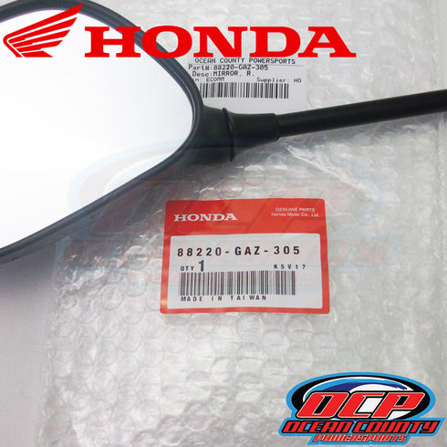 HONDA L & R REAR VIEW MIRRORS 2003 - 2025 RUCKUS 50 NPS50 NPS50S OEM NEW GENUINE